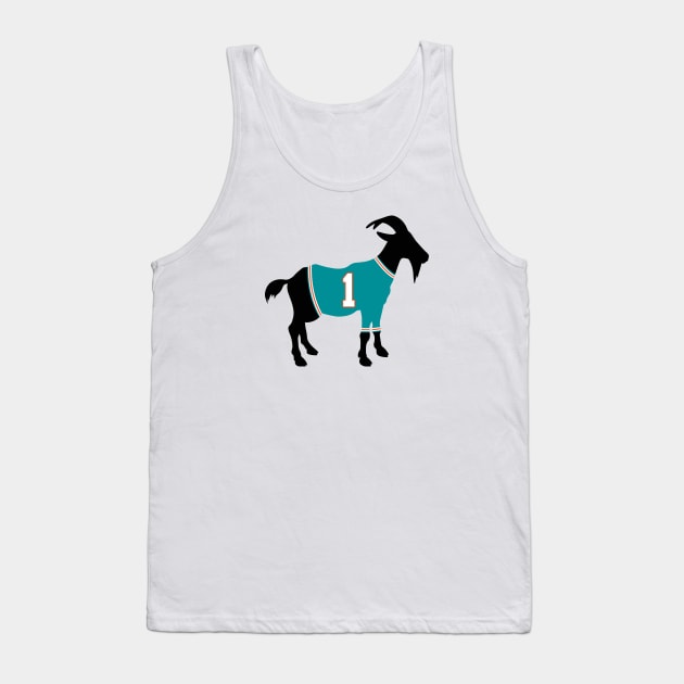 Tua Tagovailoa GOAT Tank Top by cwijeta